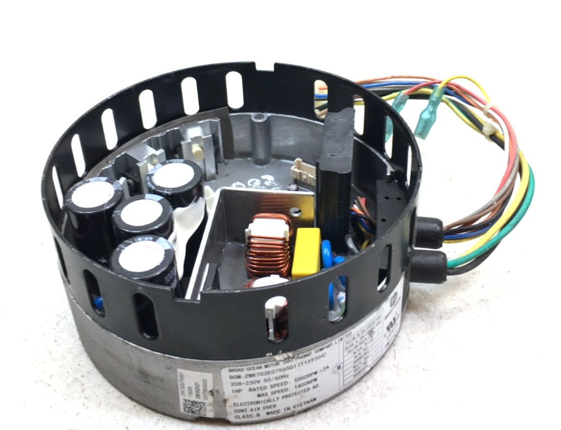BROAD-OCEAN ZWK702E0756501 ECM Module ONLY S1-32436223001 230V 1HP used #W083