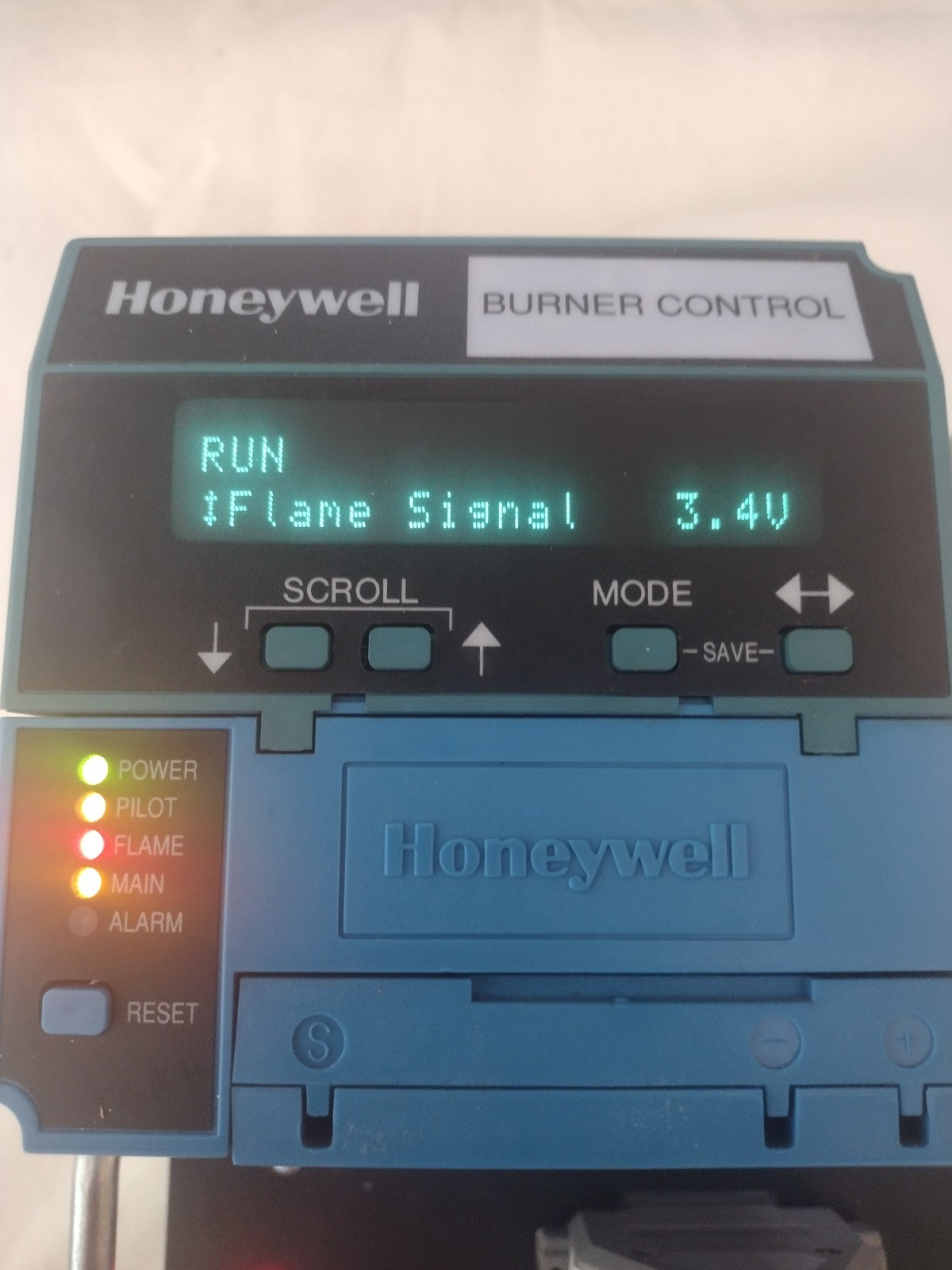 Honeywell RM7895 A 1014 Burner Control Complete System Tested Working