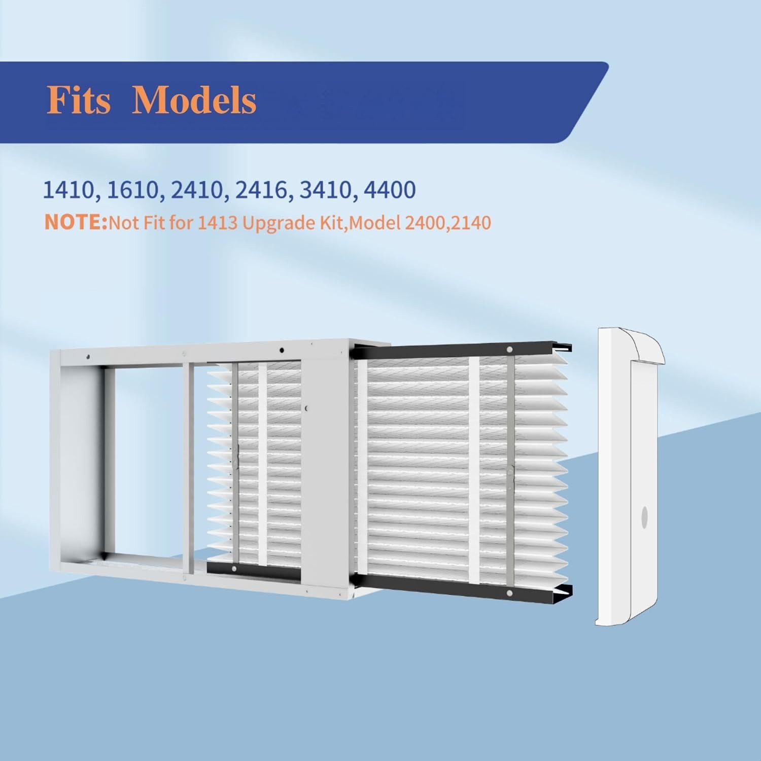1-PACK 410 Replacement Air Filter MERV 11 Compatible with AprilAire Furnace
