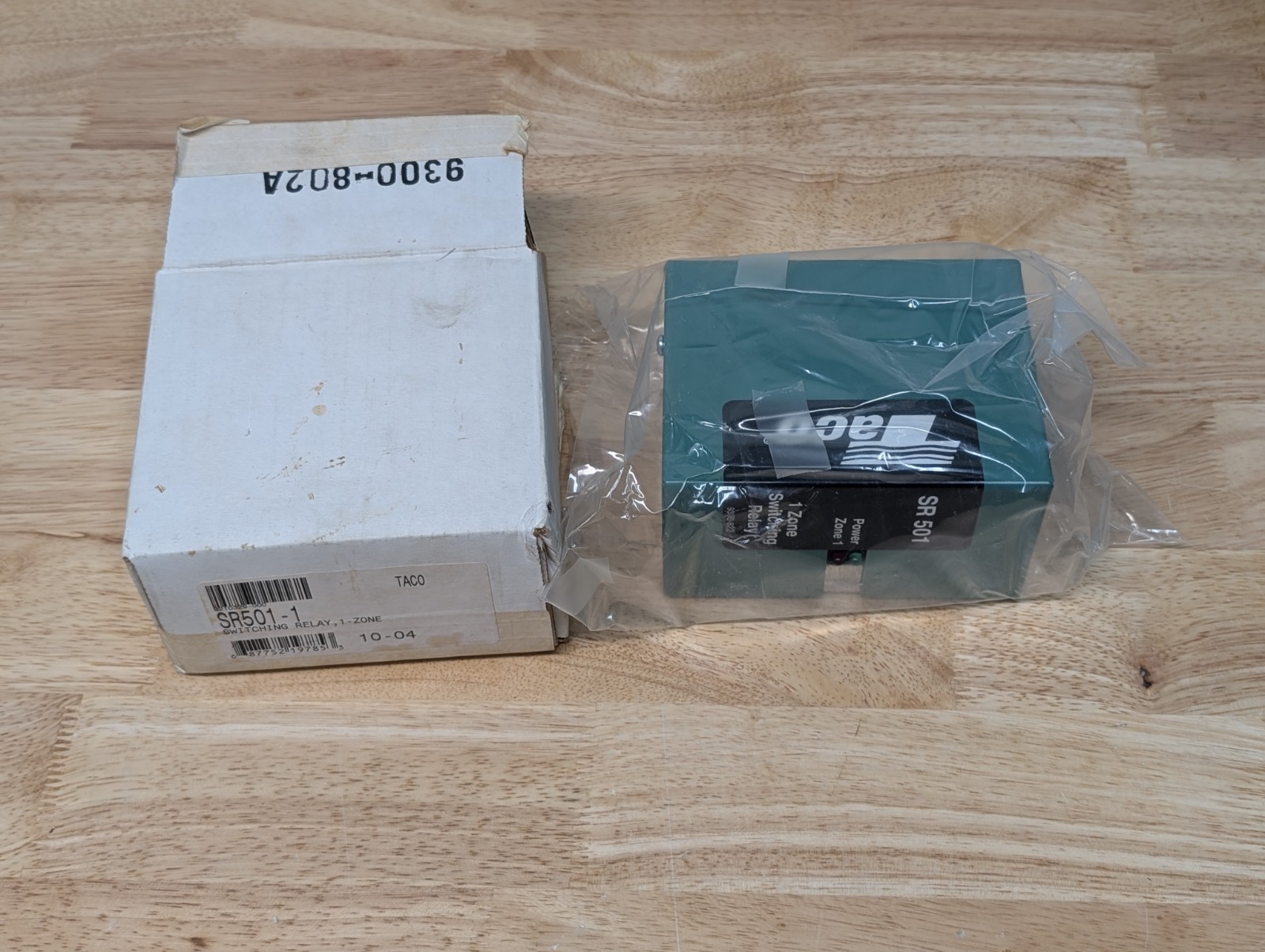 Taco SR501-1 1 Zone Switching Relay Boiler Control New in Open Box