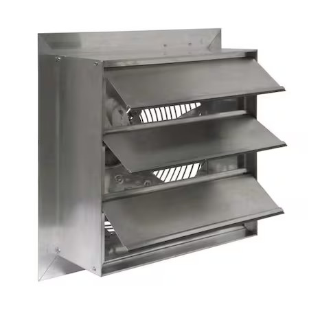 Canarm Ax12-1V Extfn, 12In Bld Dia, Galvalume, 115/230V