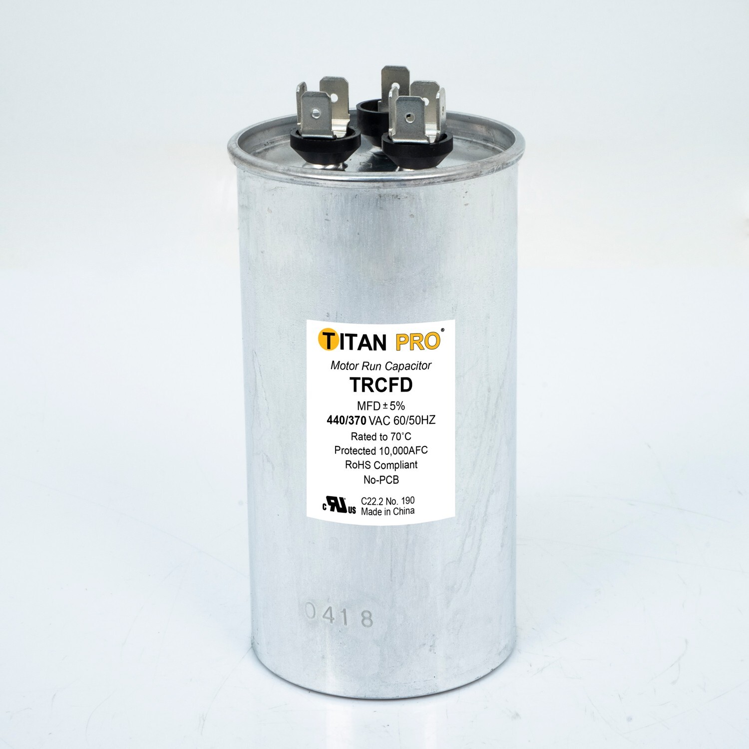 Titan Pro Run Capacitor, TRCFD3075, New