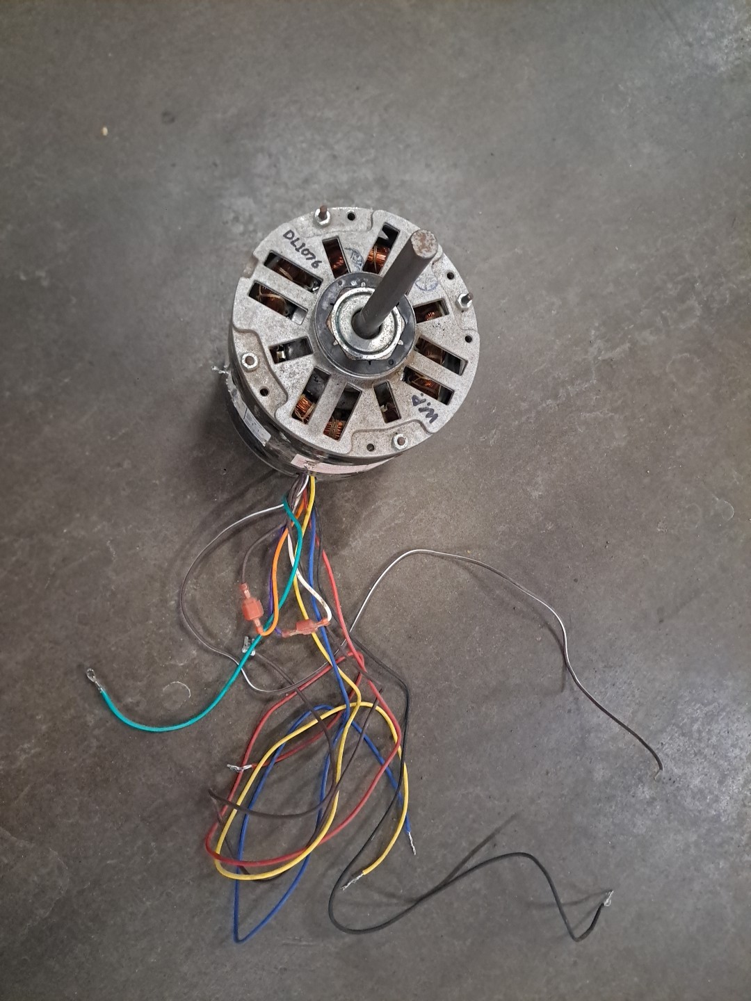 F48SQ6L72 CENTURY Furnace Blower Motor 3/4HP 115V 1075RPM 3SPD 1PH DL1076