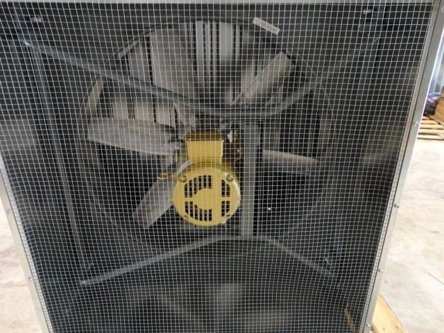 Exhaust Fan 36in Wall Mount Industrial Aluminum Propeller Loren Cook 36A8DA360AW