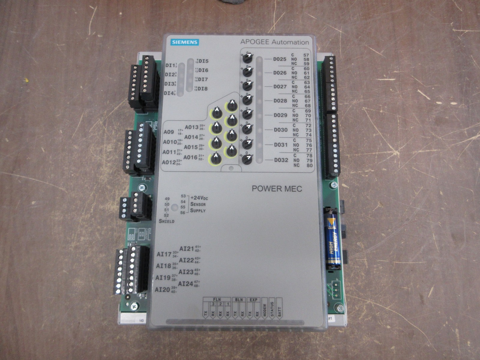 Siemens Model 1210F Power MEC 549-621 PXM, HOA, FLN Used