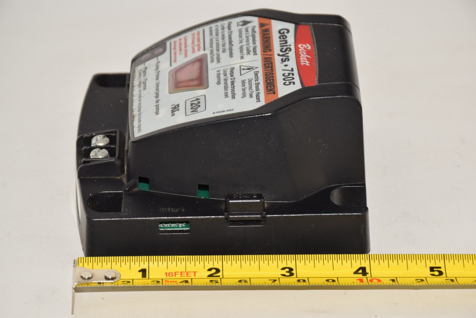 BECKETT GeniSys 7505 120-Volt Oil Burner Control – 32453 – (No Wires included)