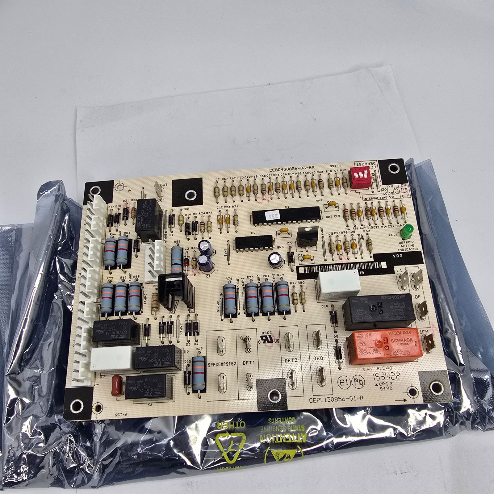 Carrier HK32EA005 Defrost Control Circuit Board HVAC