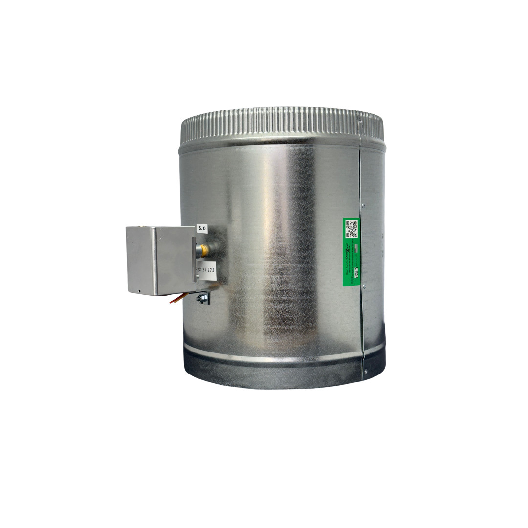 12″ DuroZone HVAC Motorized Electric Zone Control 24ac Power DamperDampner NSPRD