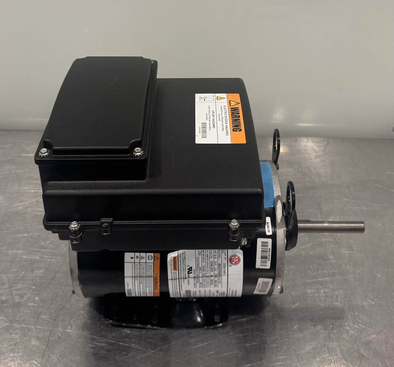 US Motor 25315801 Heatcraft ECM Refrigeration Motor 2.5 HP 208-230V NEW!