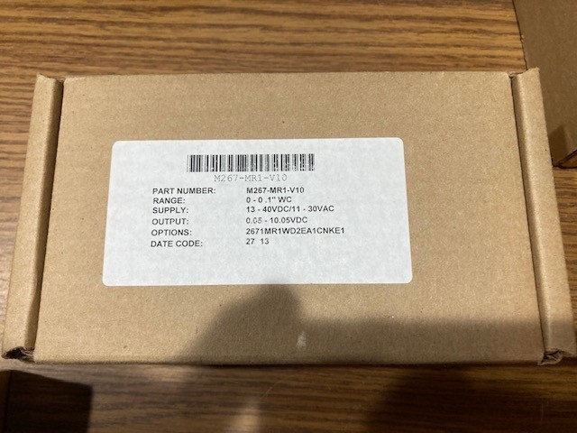 Setra M267-MR4-V10 Differential Pressure Transmitter