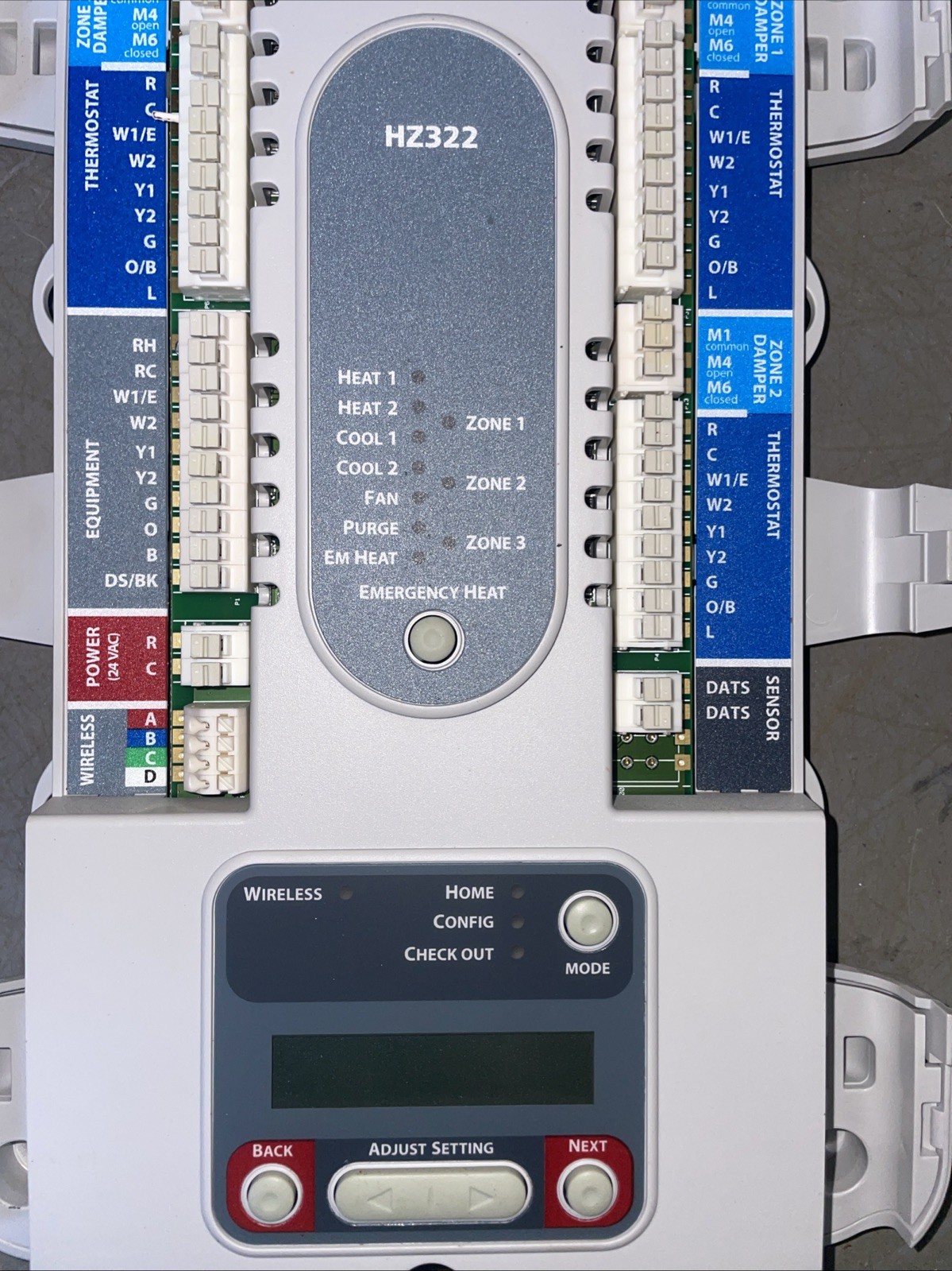 Honeywell Truezone HZ322 3 Zone Control Panel