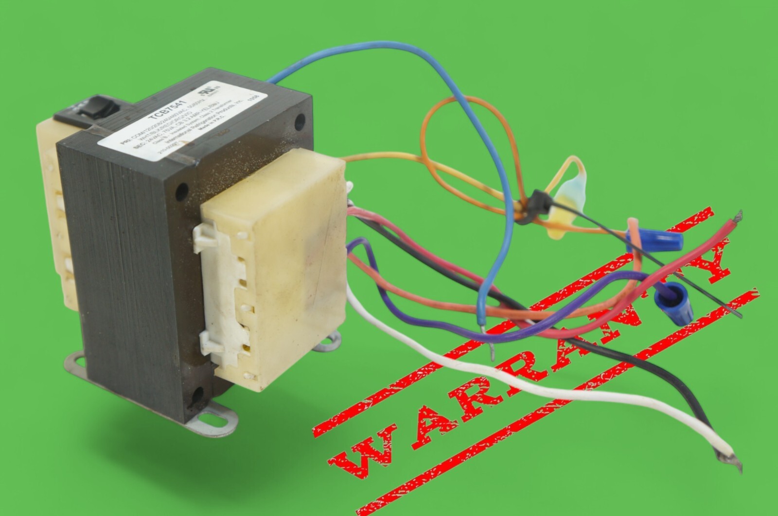 TCB7541 Control Transformer 120-480V 24V, 75VA 210-0029T Test 100%. Lot 1Z.