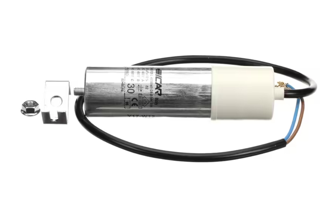 Electrolux Professional MLR25, L4030045128, Compressor Run Capacitor, 30uF, 400V