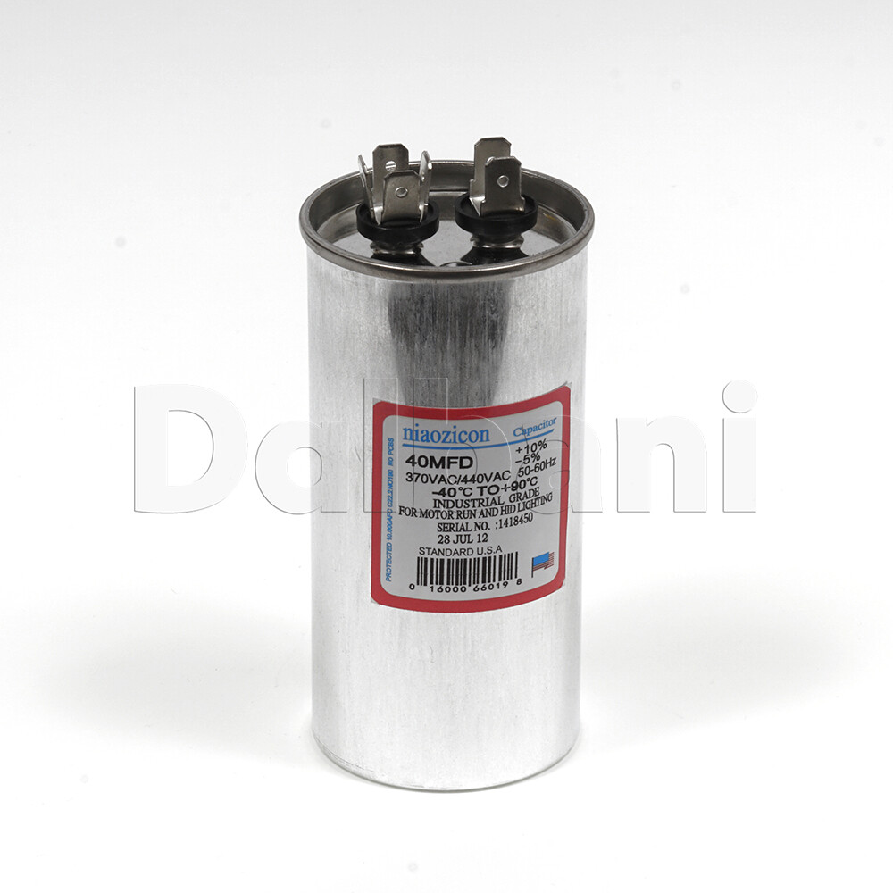 CBB65 370VAC – 440VAC 40uf Air Condition Compressor Capacitor