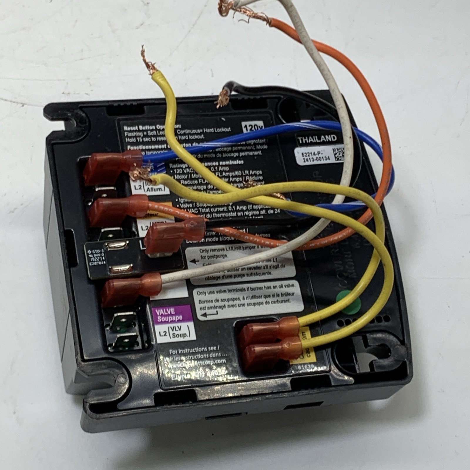 Beckett Genisys 7505 120V Oil Burner Primary Control 7505A-0000 Shipping