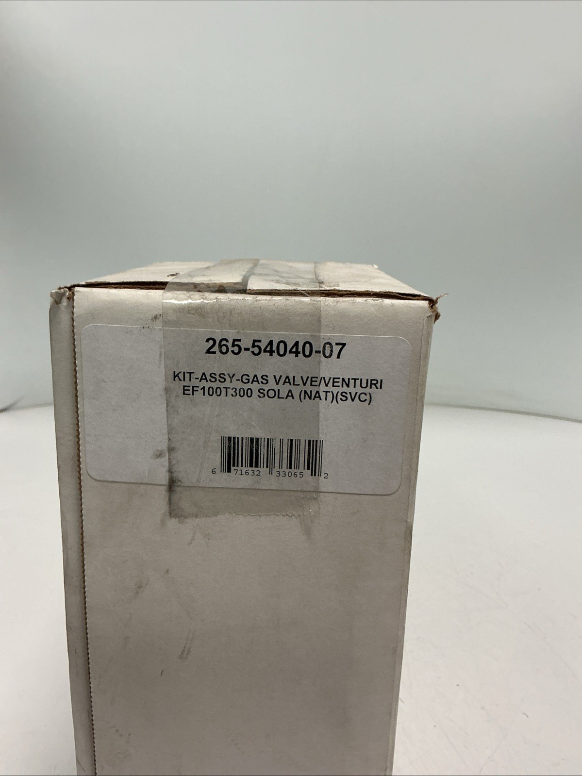 NEW, BRADFORD WHITE, 265-54040-07, GAS VALVE, NAT GAS, EF100T300. (8i-1)