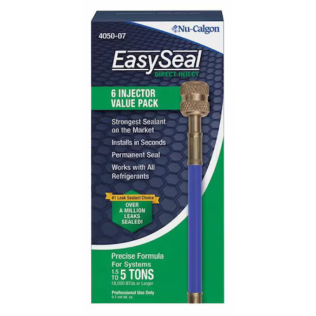 Nu-Calgon 4050-07 Refrigerant Leak Sealant, Up To 5Tons, Pk6