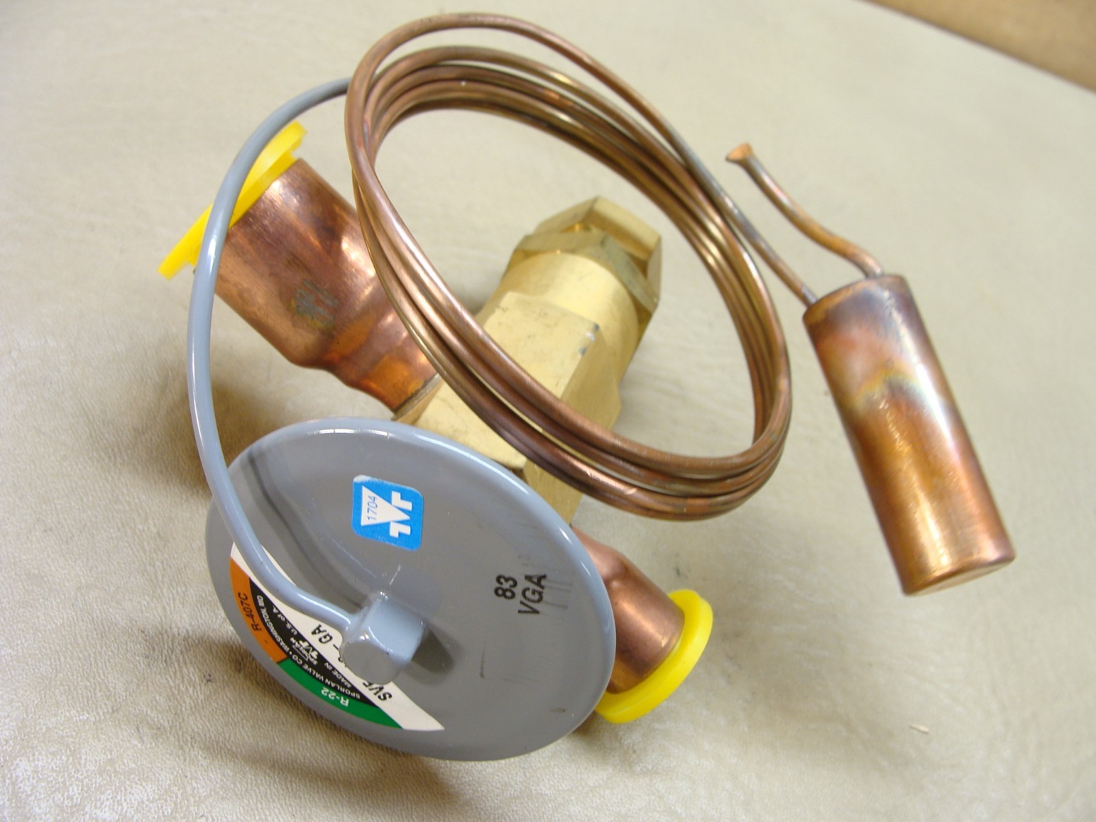 NEW SPORLAN SVE-10-GA thermostatic expansion valve 5/8 x 7/8 ODF solder