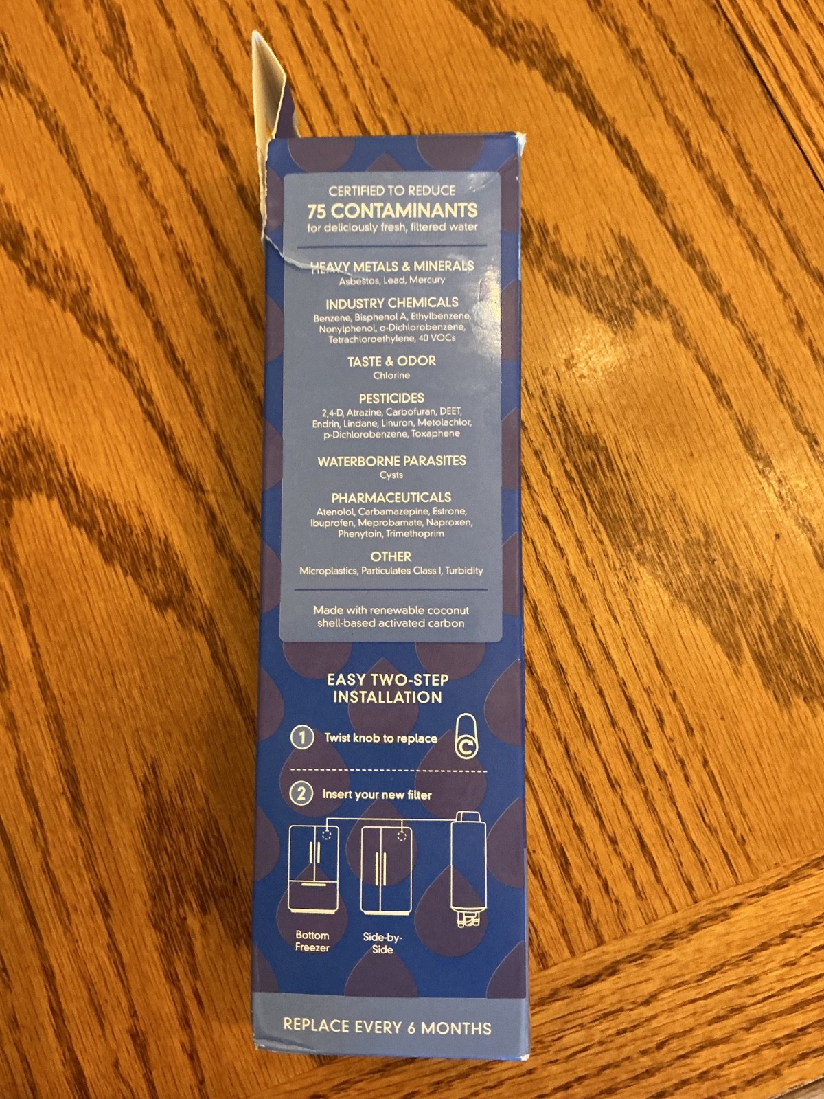 everydrop by Whirlpool Refrigerator Water Filter A – Normal, Teal Green