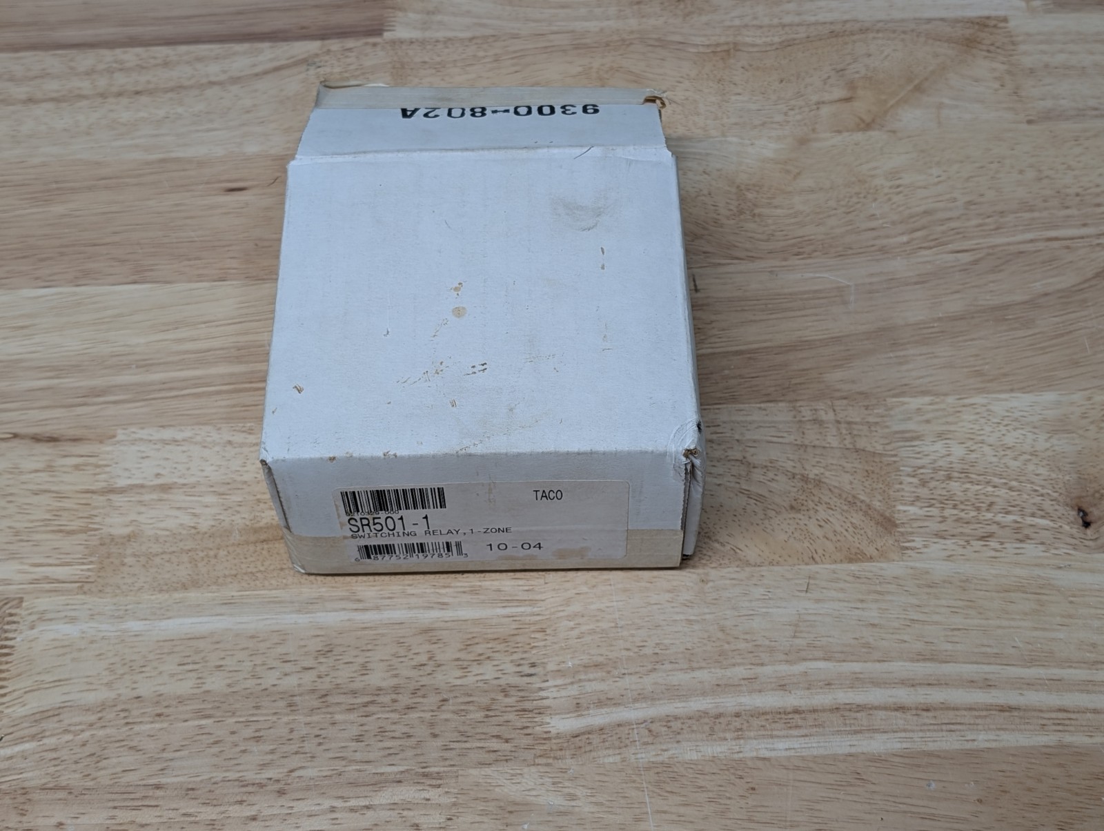 Taco SR501-1 1 Zone Switching Relay Boiler Control New in Open Box