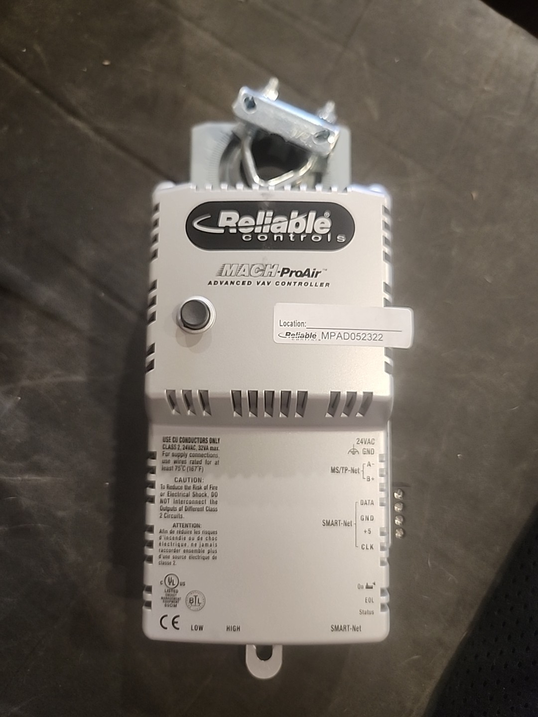Reliable Controls MACH-ProAir Advanced VAV (Variable Air Volume) Controlle