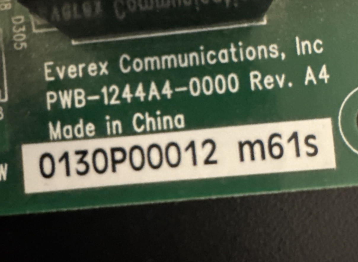 Amana PTAC 0130P00012 m61s Control Board For Knob Style Units.