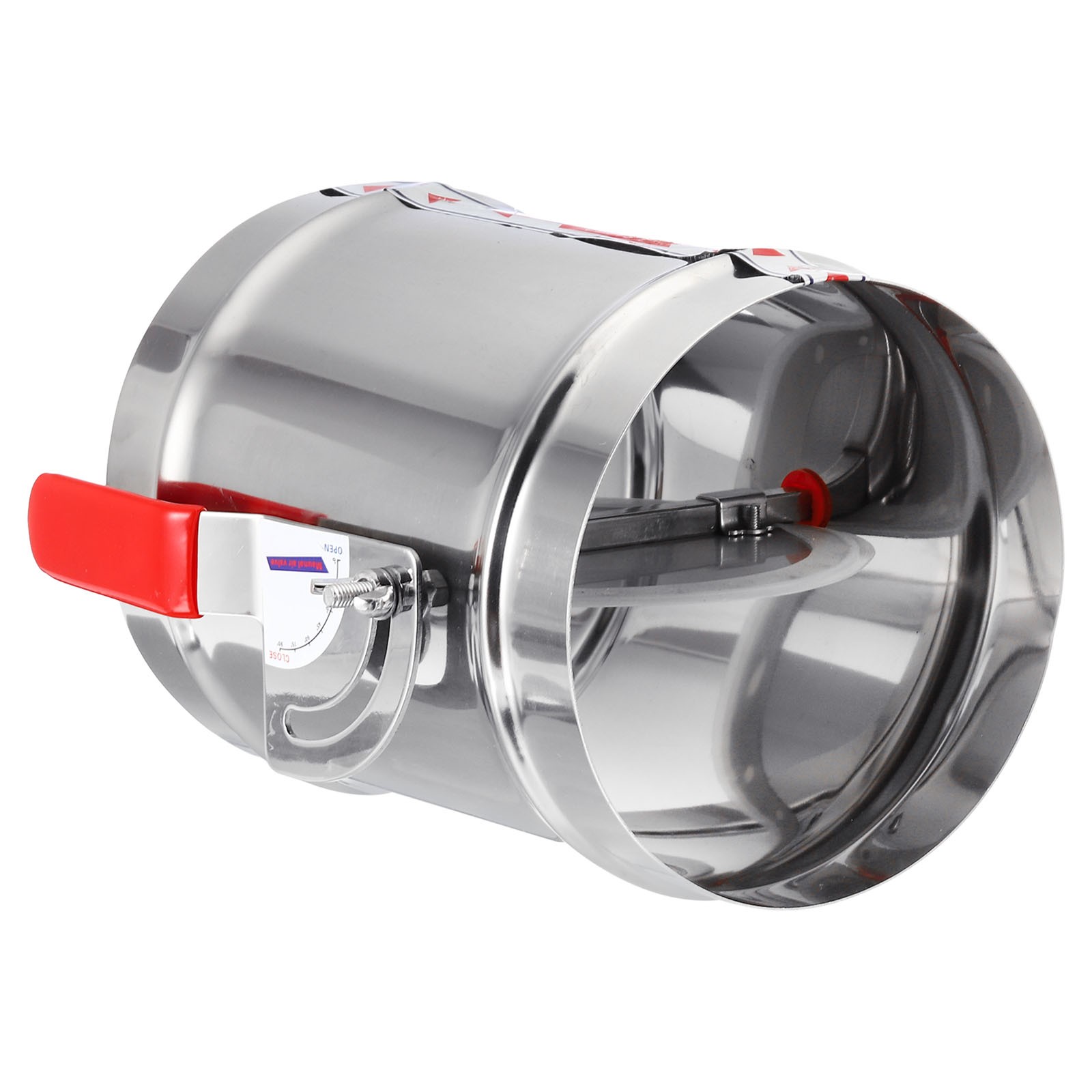 HVAC Duct Manual Volume Backdraft Damper 6″ Airflow Ducting Branch Vent Damper