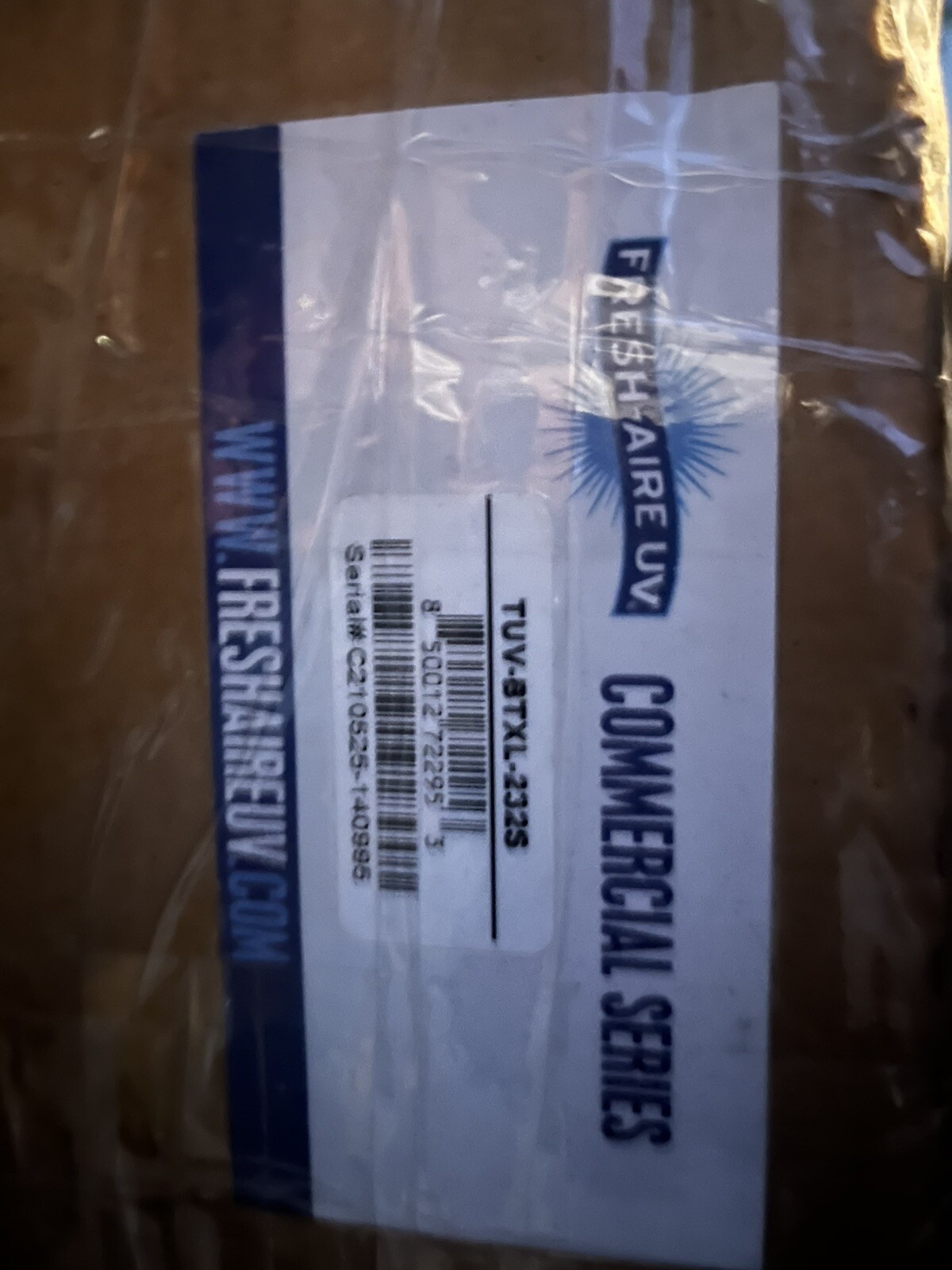 Fresh-Aire UV Blue Tube XL Commercial UV System 32″ Single Lamp TUV-BTXL-232S