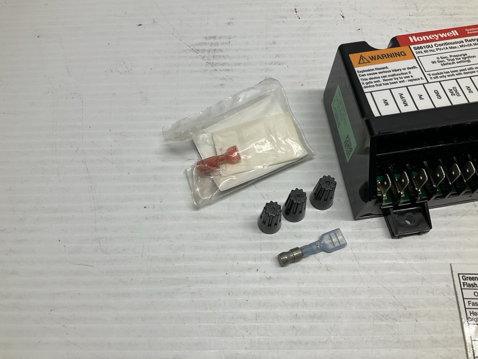 Honeywell S8610U S8610U3009 Ignition Control Board 24V 0.5A Gas Furnace New