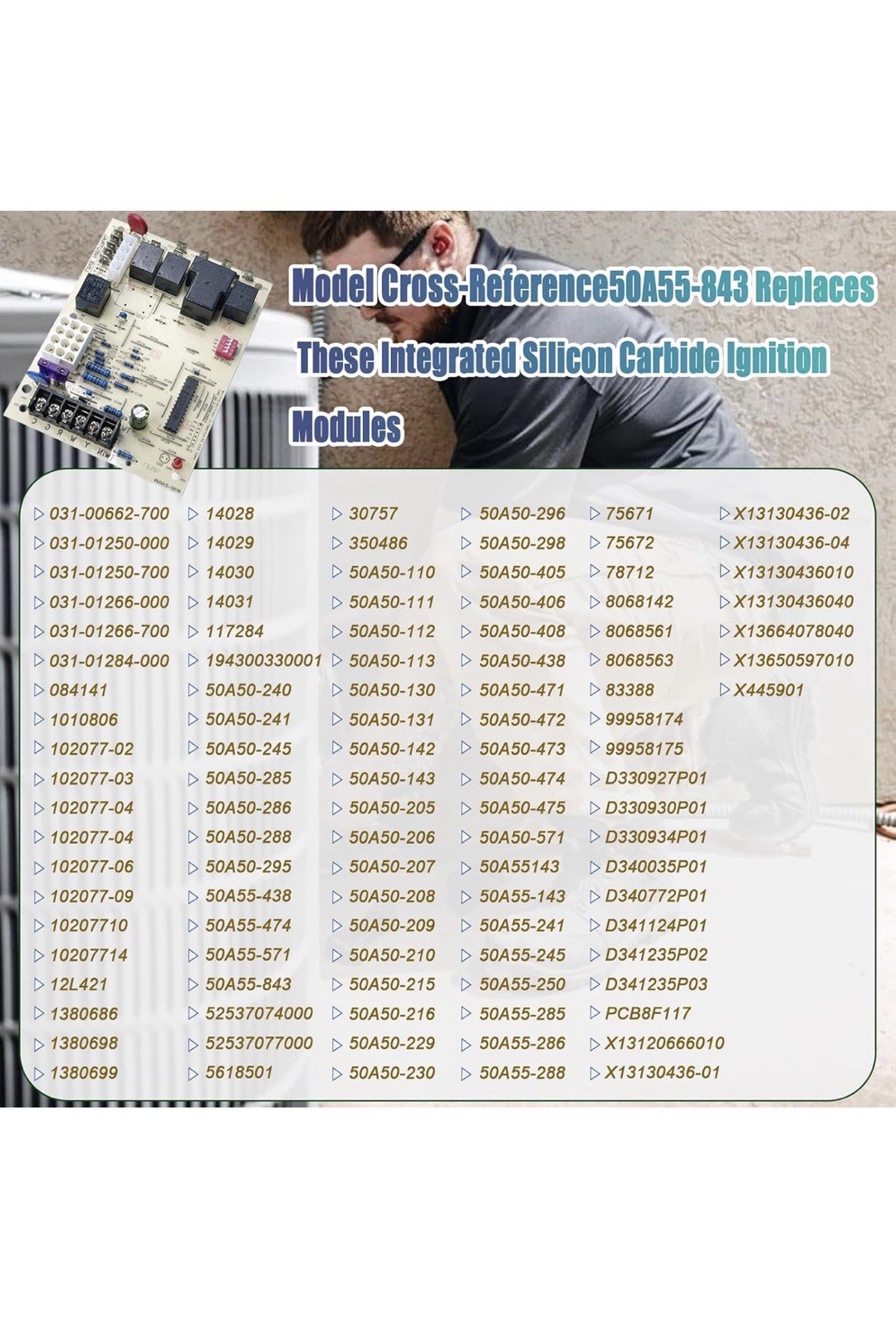 White-Rodgers 50A55-843 Furnace Control Board