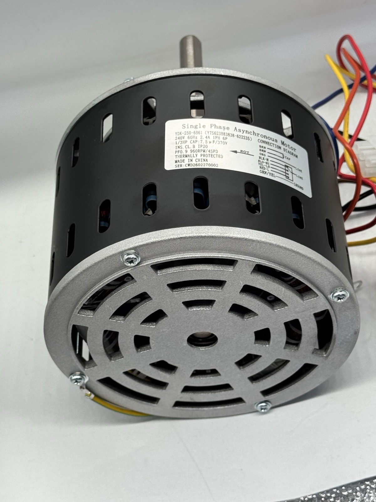 Blower Motor1/3HP 240V 903075 5KCP39EGT057AS For Nordyne Intertherm Miller621675