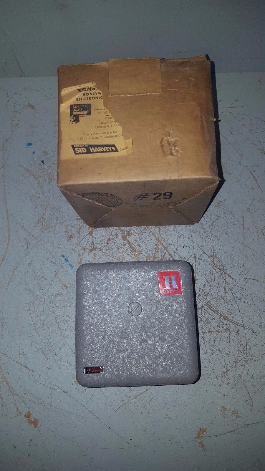 Honeywell, Sid Harvey ProtectoRelay, 120V, 60Hz, R187A, R195-R