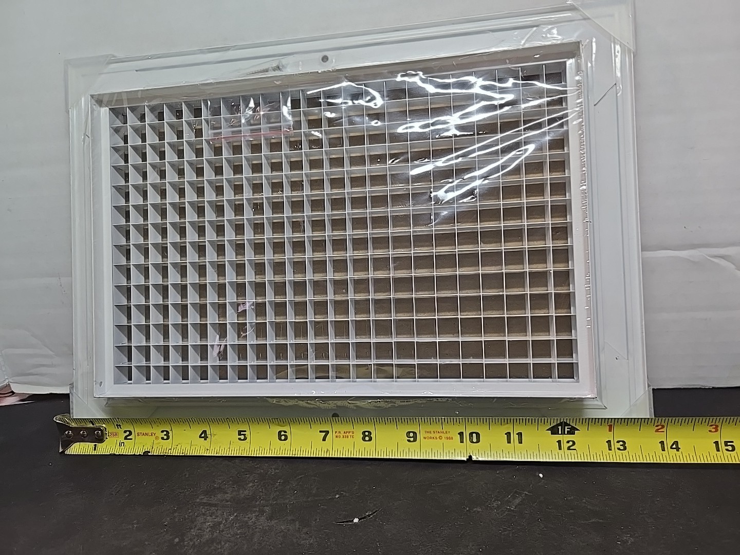 HVAC Premium 10” x 14” Outer 7.5” x 11.5″ Inner Eggcrate Return Air Grille