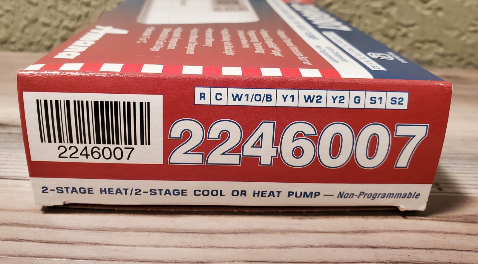 NOS Amana 2246007 2-Stage Heat/ 2-Stage Cool or Heat Pump Thermostat