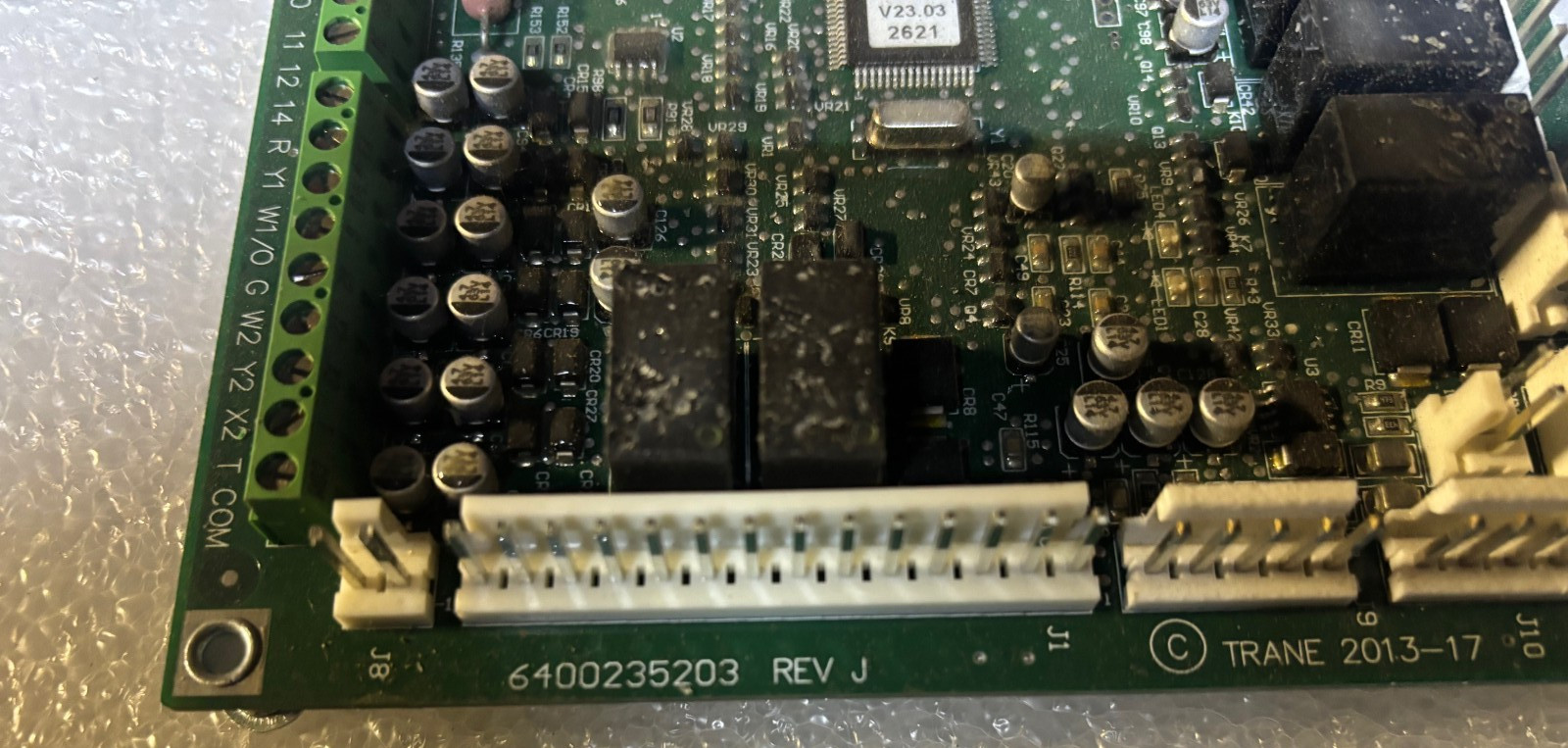 TRANE MOD03196 REV.AH Control Circuit Board 6200-0123-23 RTRM V23.03