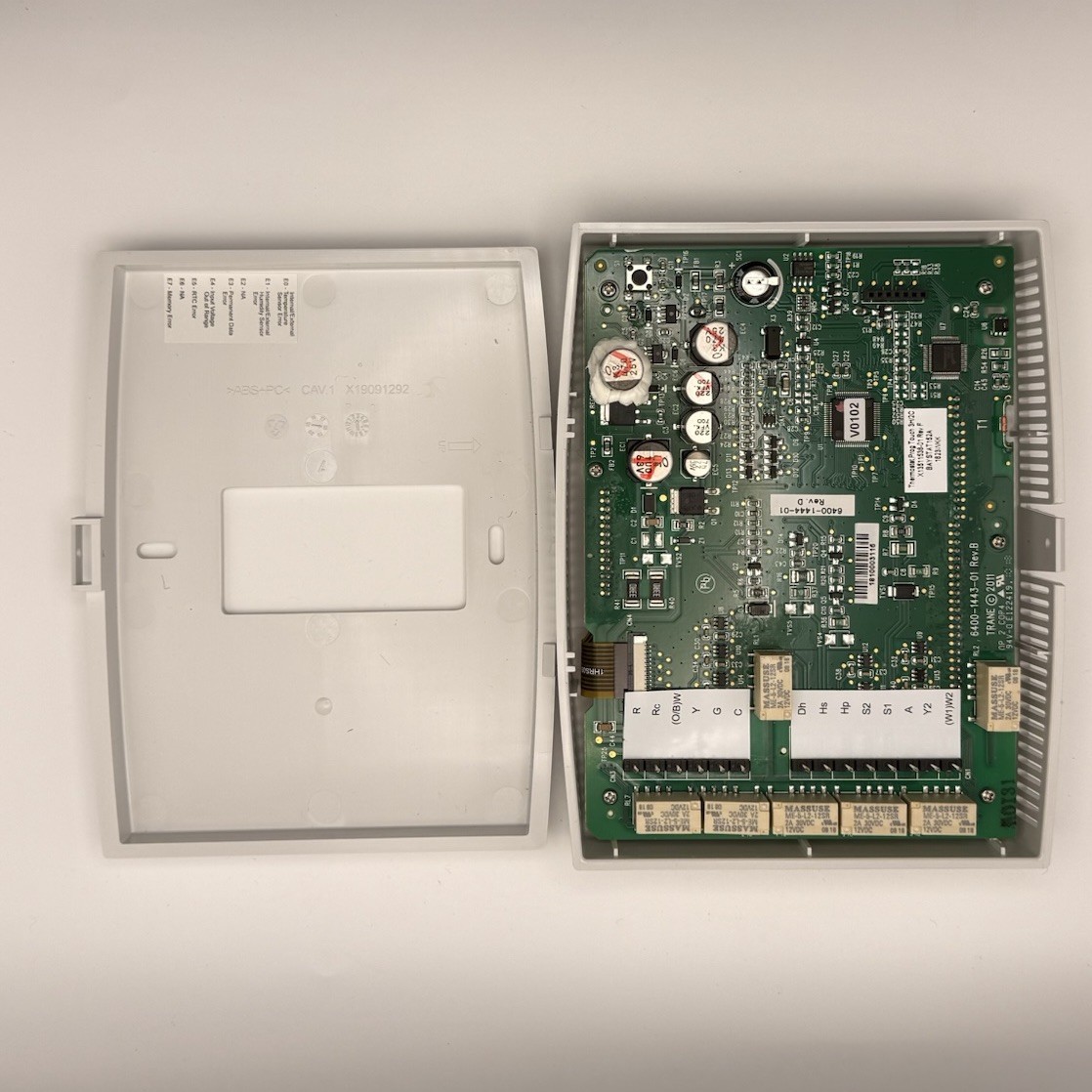 Trane BAYSTAT152A X13511538-01 Rev F Programmable Touch Thermostat New Open Box