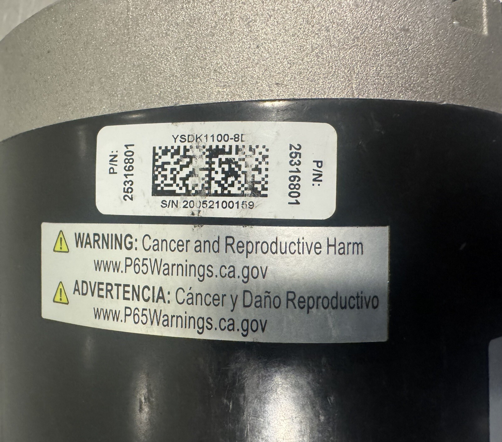 Interlink YSDK1100-8D Refrigeration Motor 1.5 HP 850 RPM Heatcraft 25316801 NEW!