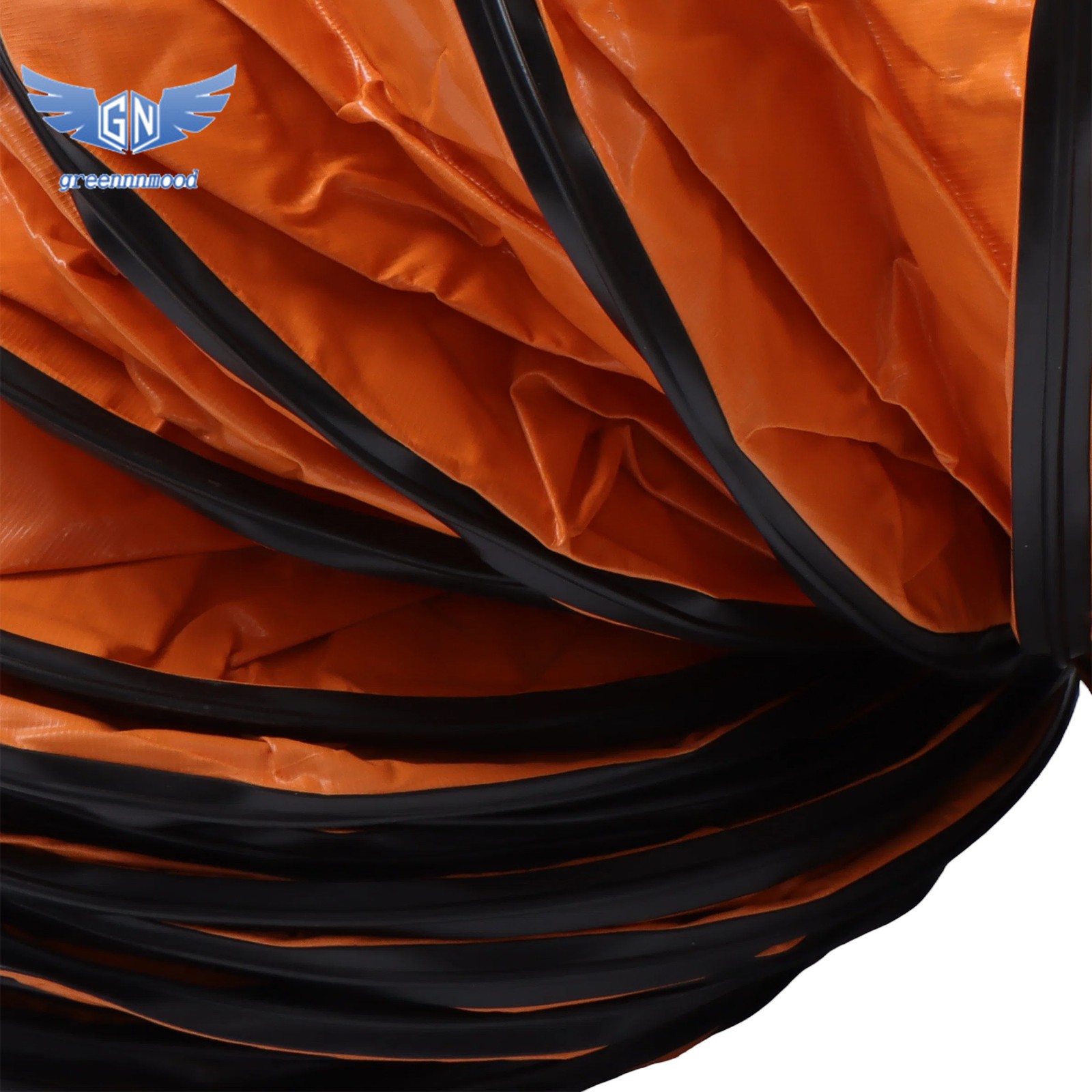 12″ PVC Flexible Ducting 32FT Fit For Ventilator Hoses Strong Flame Retardant