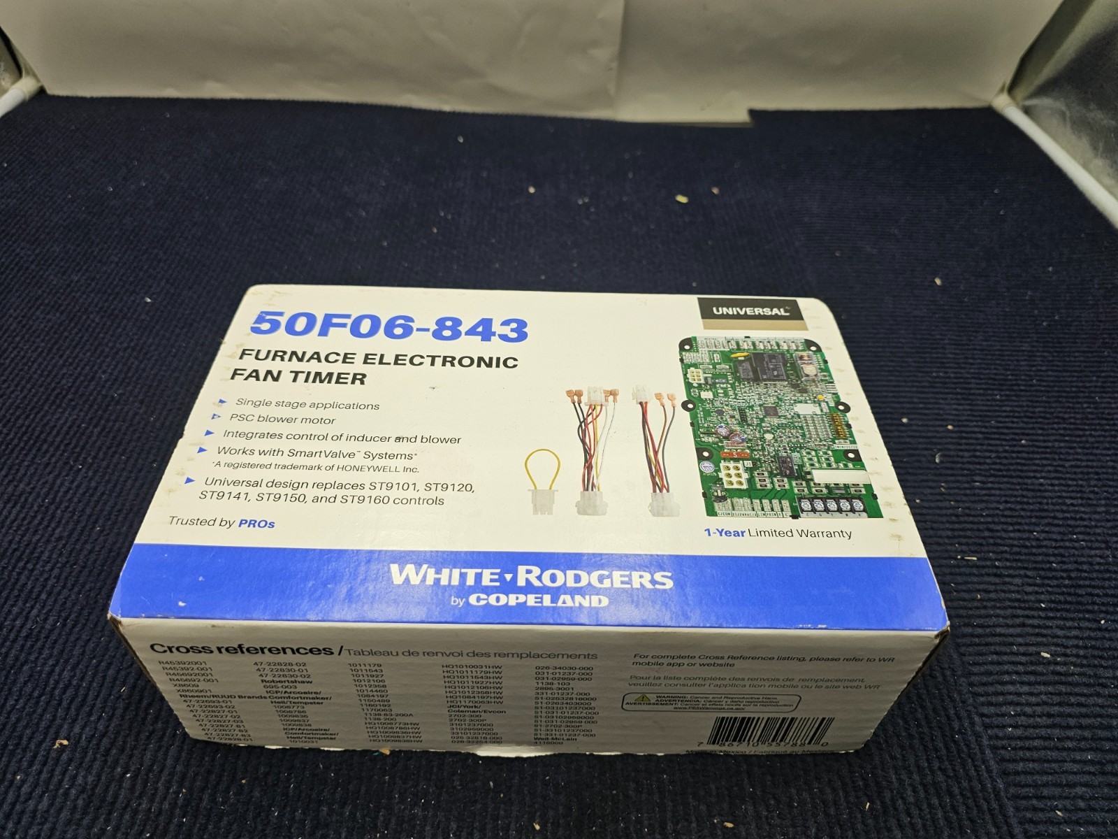 White-Rodgers 50F06-843 Furnace Board for Honeywell ST9160B1076 ST9160B1084