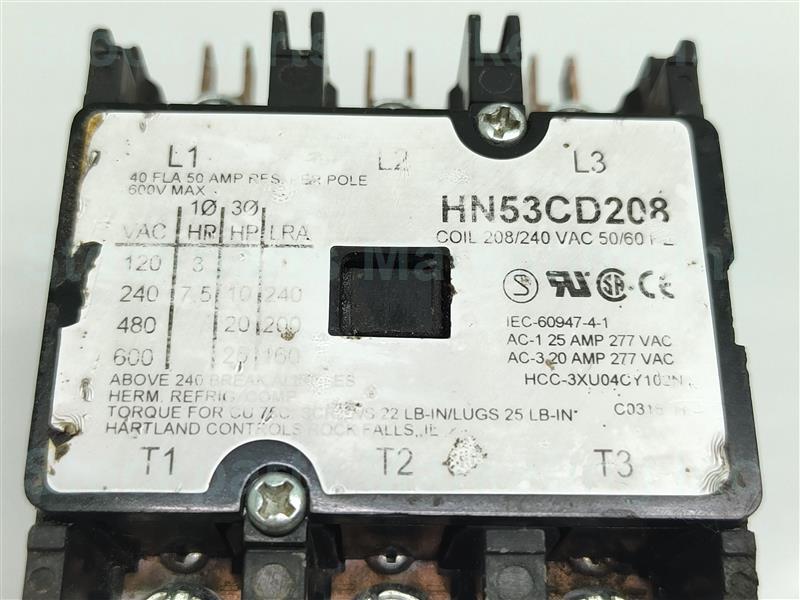 HN53CD208 Coil 208/240VAC 30 Days Warranty Expedited Shipping