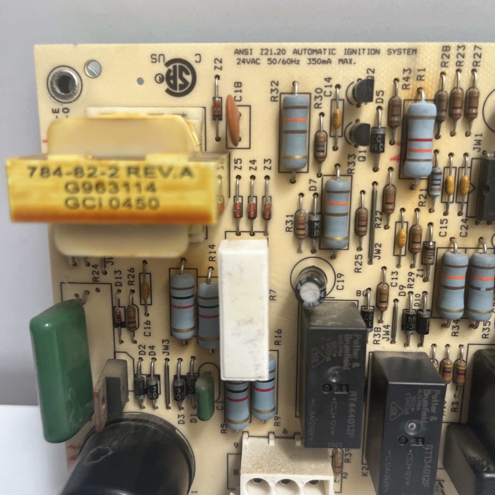 RHEEM RUDD FURNACE CONTROL CIRCUIT BOARD 62-23599-02 Utec 1068-301 OEM