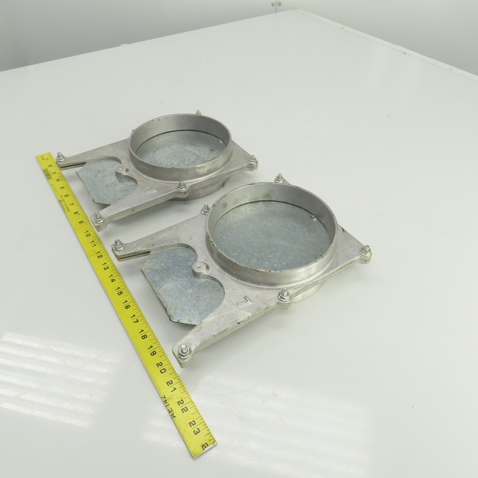 6-1/4″ ID Manual Blastgate Valve 6-3/4″ OD 11″OAL Lot Of 2