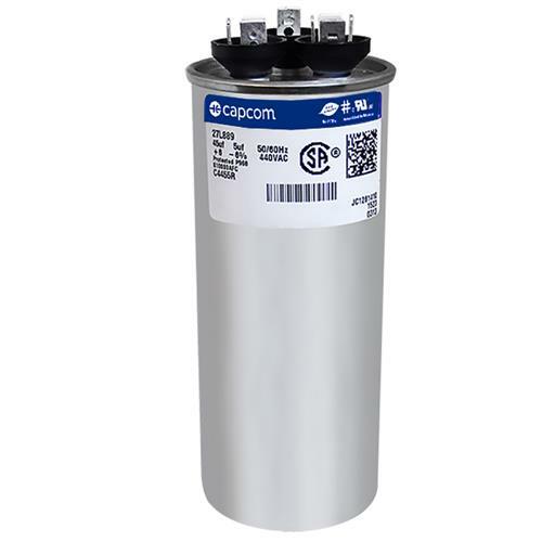 Goodman Replacement 45/5 uf MFD x 440 VAC # 27L889 Genteq GE Dual Capacitor