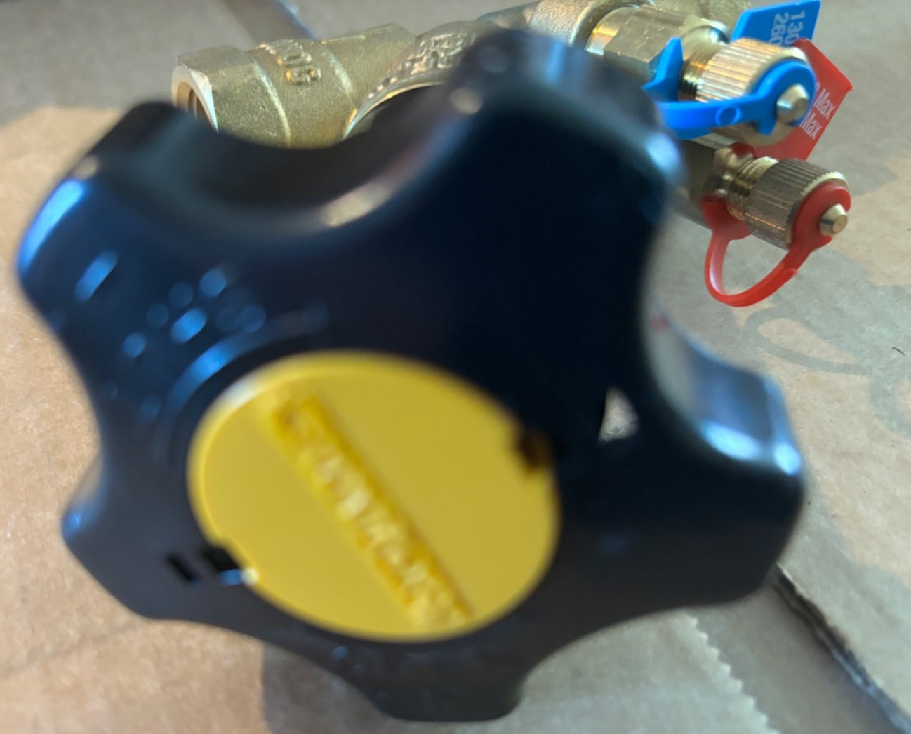 RWV Brass Fixed Orifice Static Balancing Valve 3/4 Female NPT 9517-3/4