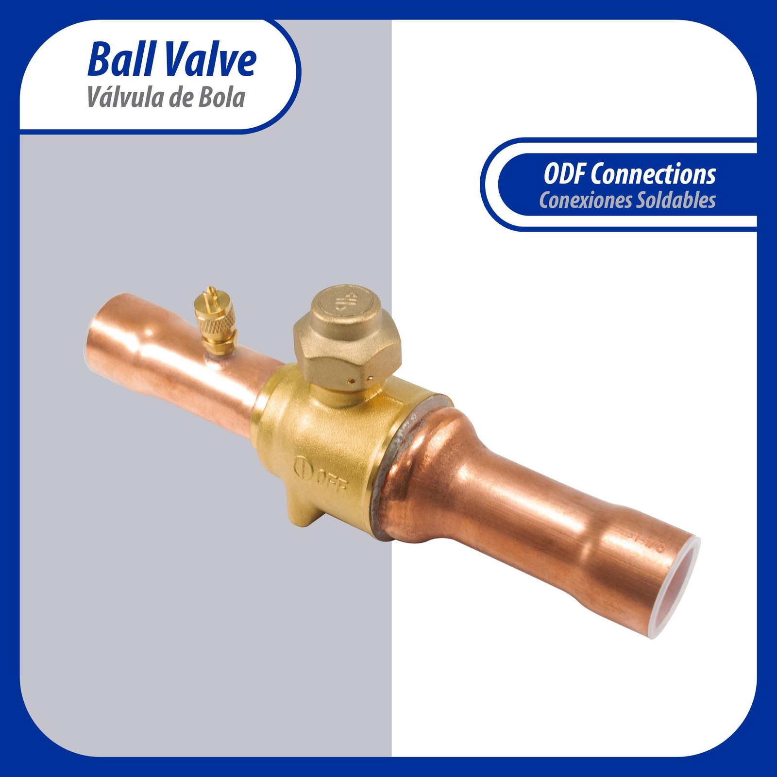 Appli Parts APBV-138 1-3/8 in Shut Off Ball Valve ODF Universal Replacement 610