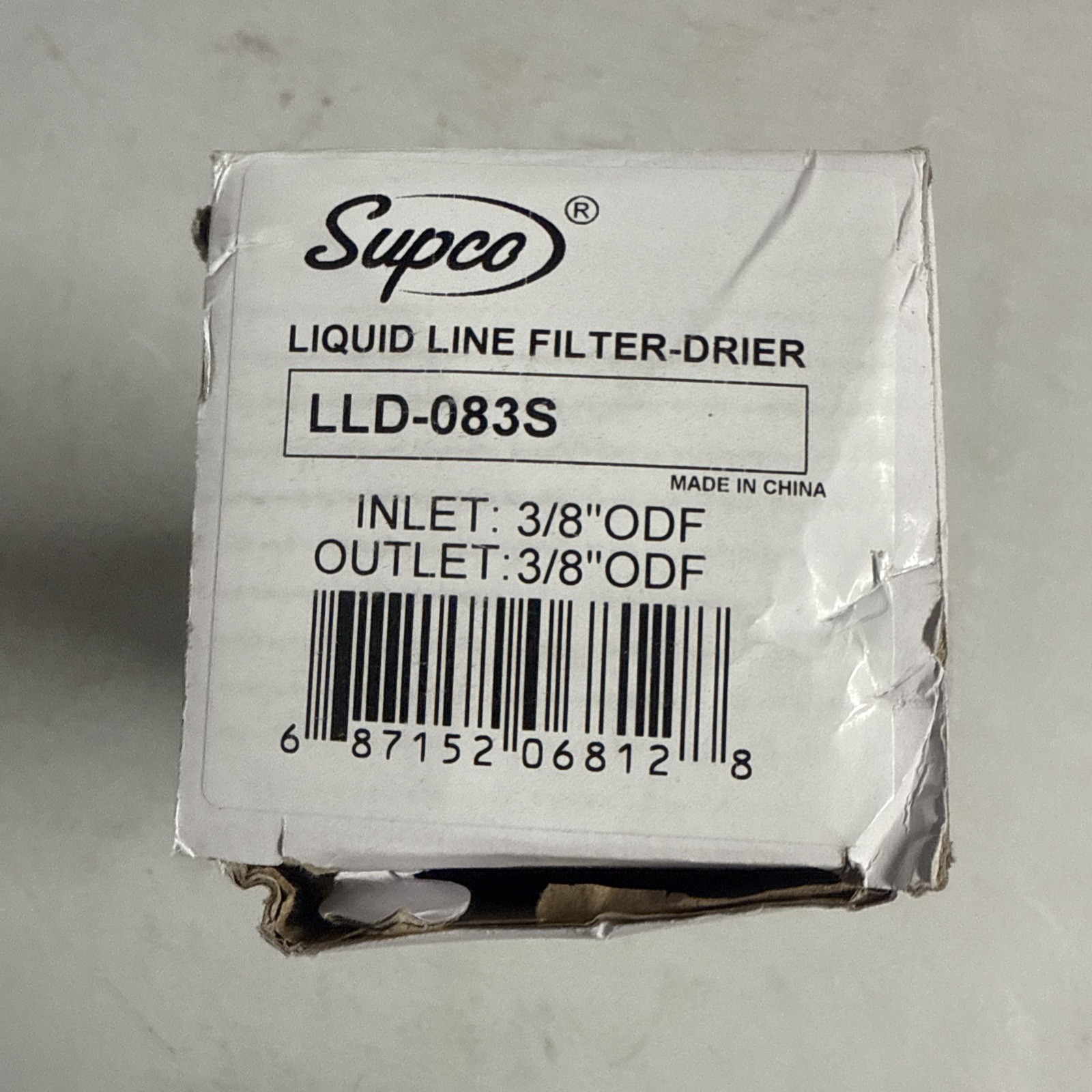 LLD083S ODF 3/8″ Goodman, Trane, Lennox Liquid Line Filter Drier Air Conditioner