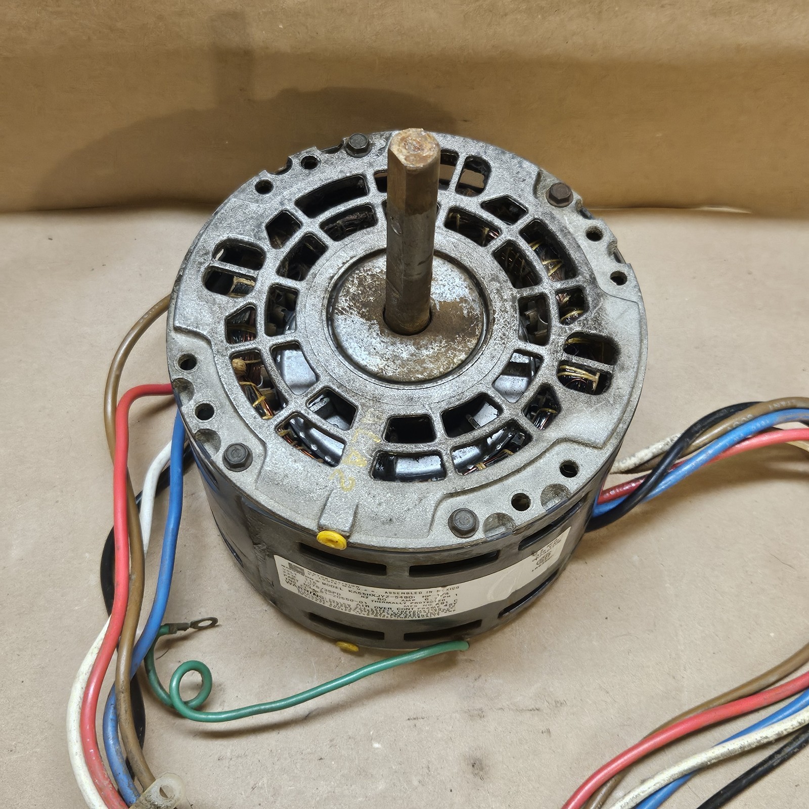EMERSON KA55HXJYZ-5490 Blower Motor 1/4HP 1075RPM/3SPD 51-20550-01