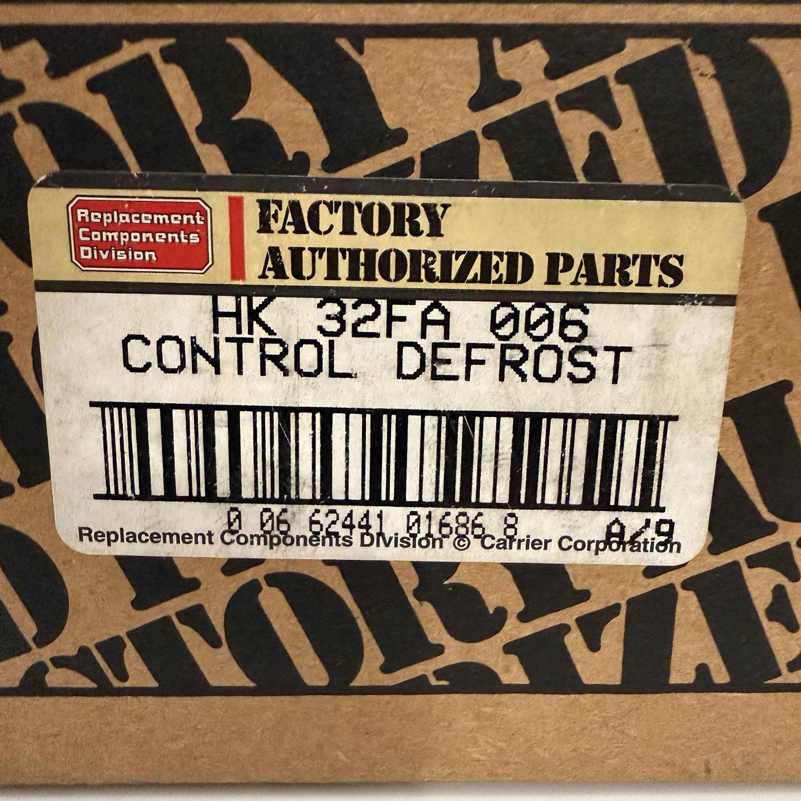 OEM Carrier HK32FA006 Defrost Control Board CEPL110104-02 HVAC New Open Box