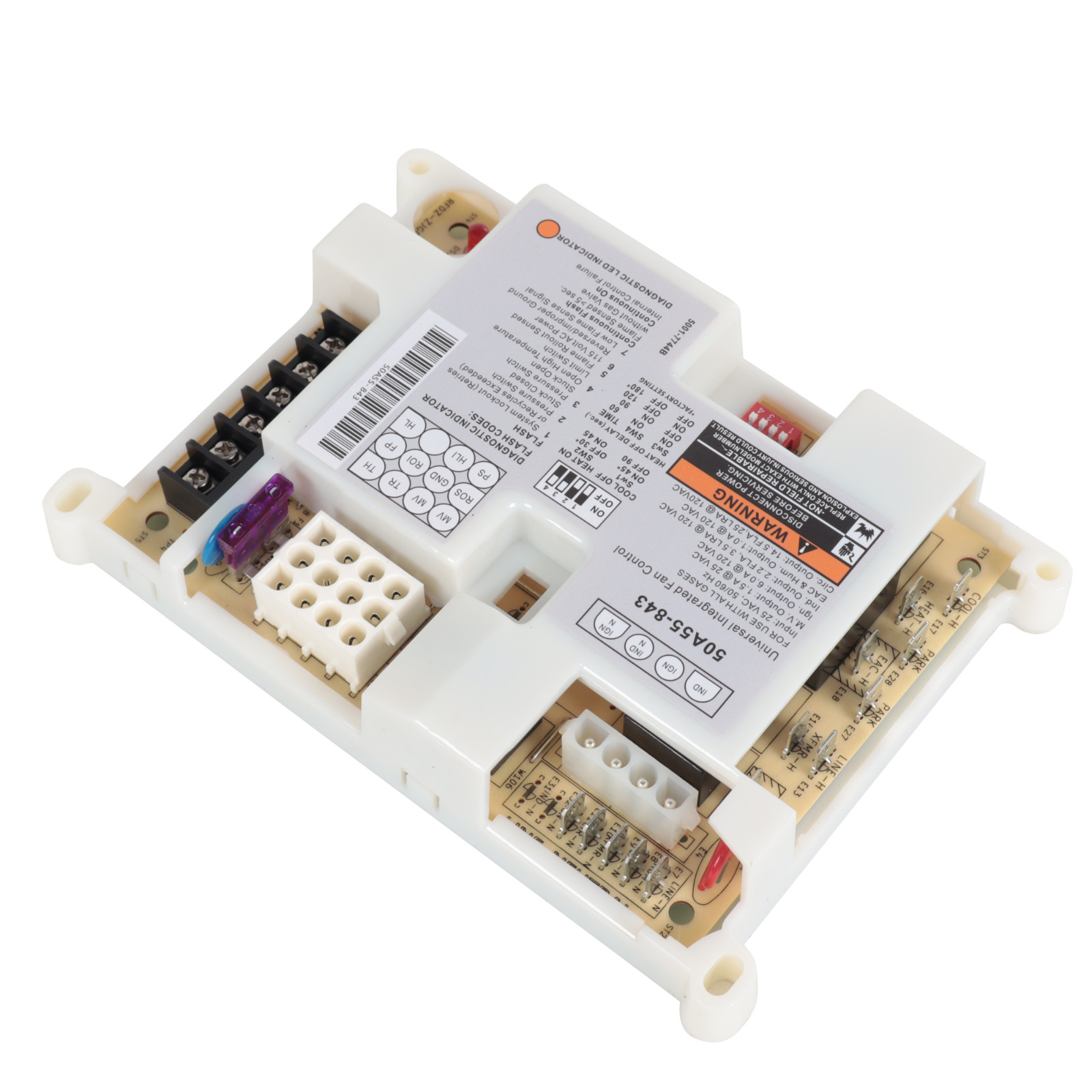 50A55-843 Furnace Control Circuit Board Replacement for White Rodgers