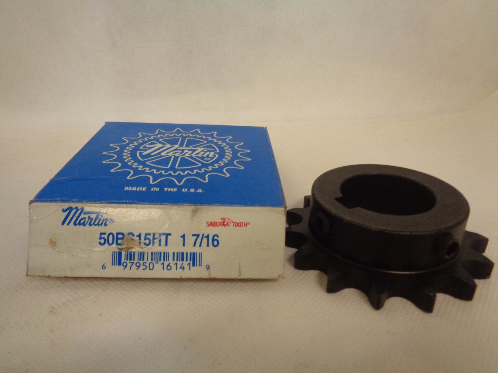 NEW MARTIN 50BS15HT 1-7/16 CHAIN SPROCKET